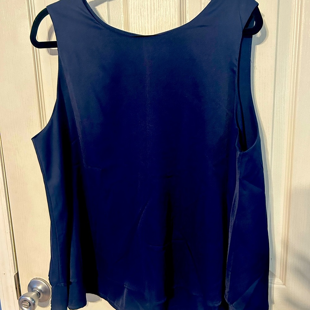 Emery Rose 2 Piece Navy Outfit 1X